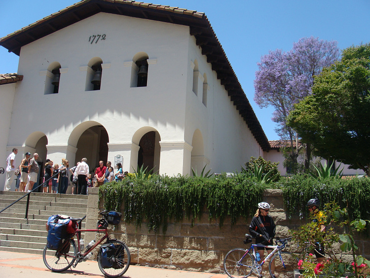 The missionary church of San Luis Obispo