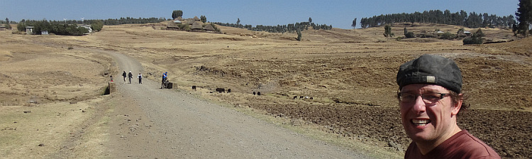 Marco on the way to Muke Turi